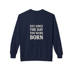 Impatient Dad Club Sweatshirt, Funny Dad Gift, Birthday Crewneck, Soft Fleece Dad Sweater, Perfect for Father's Day, Cozy Casual Wear