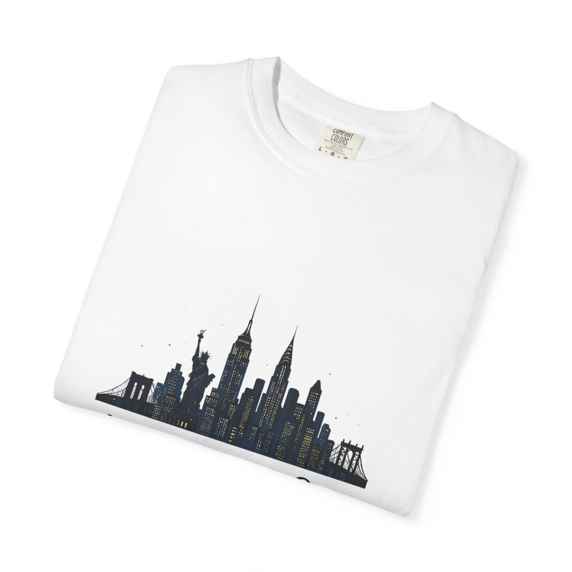 New York City Skyline Unisex T-Shirt, Casual City Tee, NYC Souvenir Shirt, Travel Gift, Urban Fashion Top