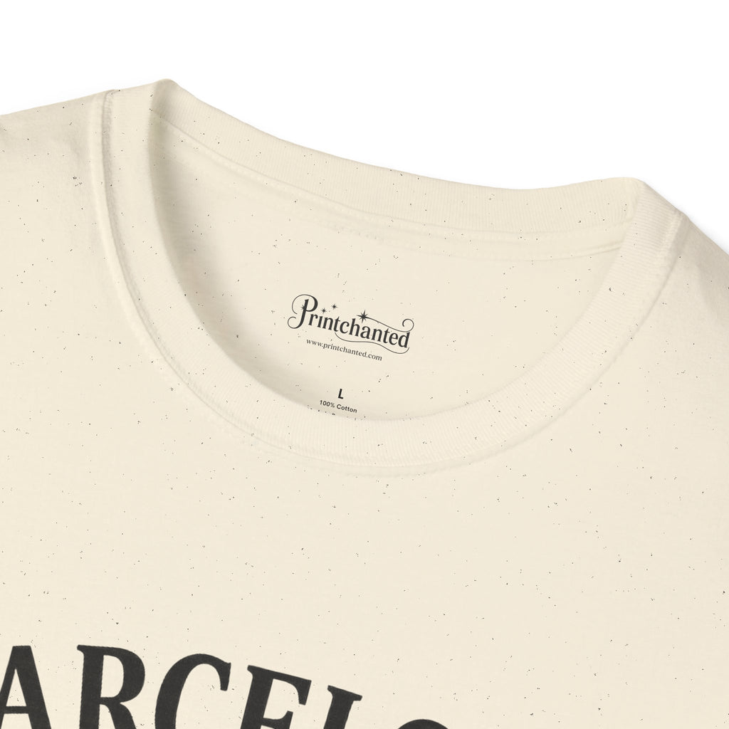 Barcelona Spain Unisex Softstyle T-Shirt | Travel Tee, Souvenir Shirt, Gift for Travelers, Vacation Apparel, Summer Outfit