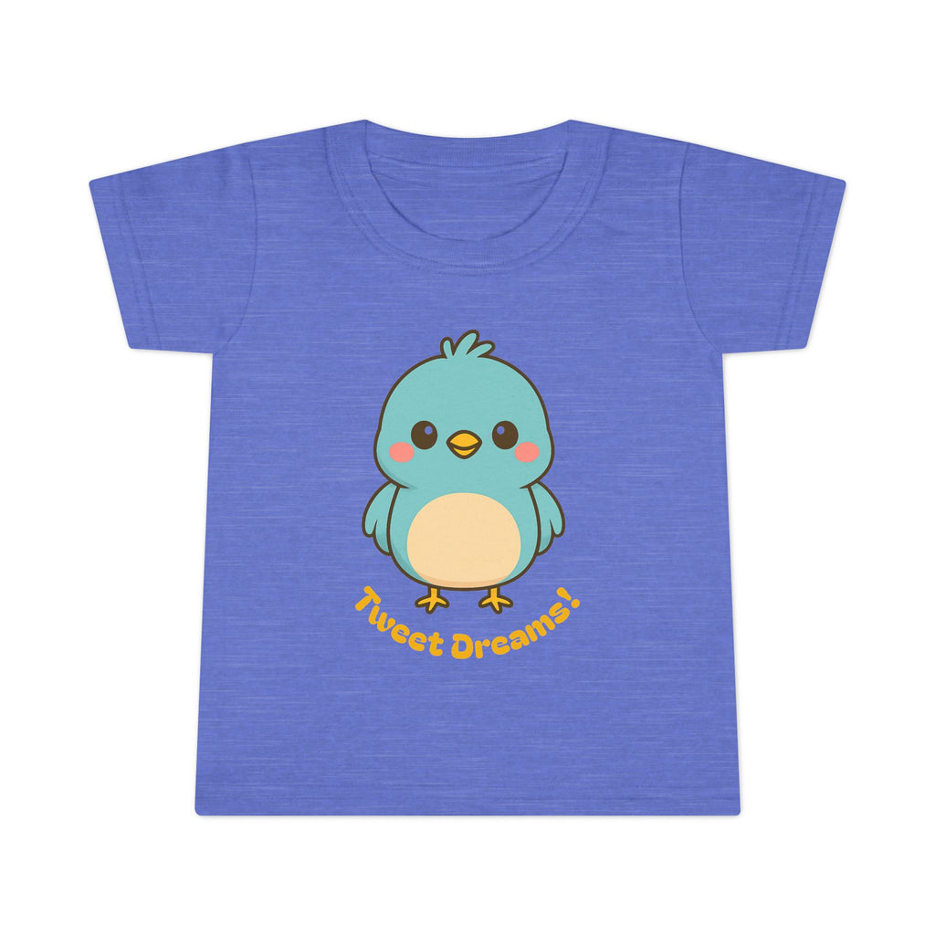 Cute Bird Toddler T-Shirt, Adorable Kids Tee, Baby Gift, Toddler Clothing, Fun Playwear, Summer Outfit