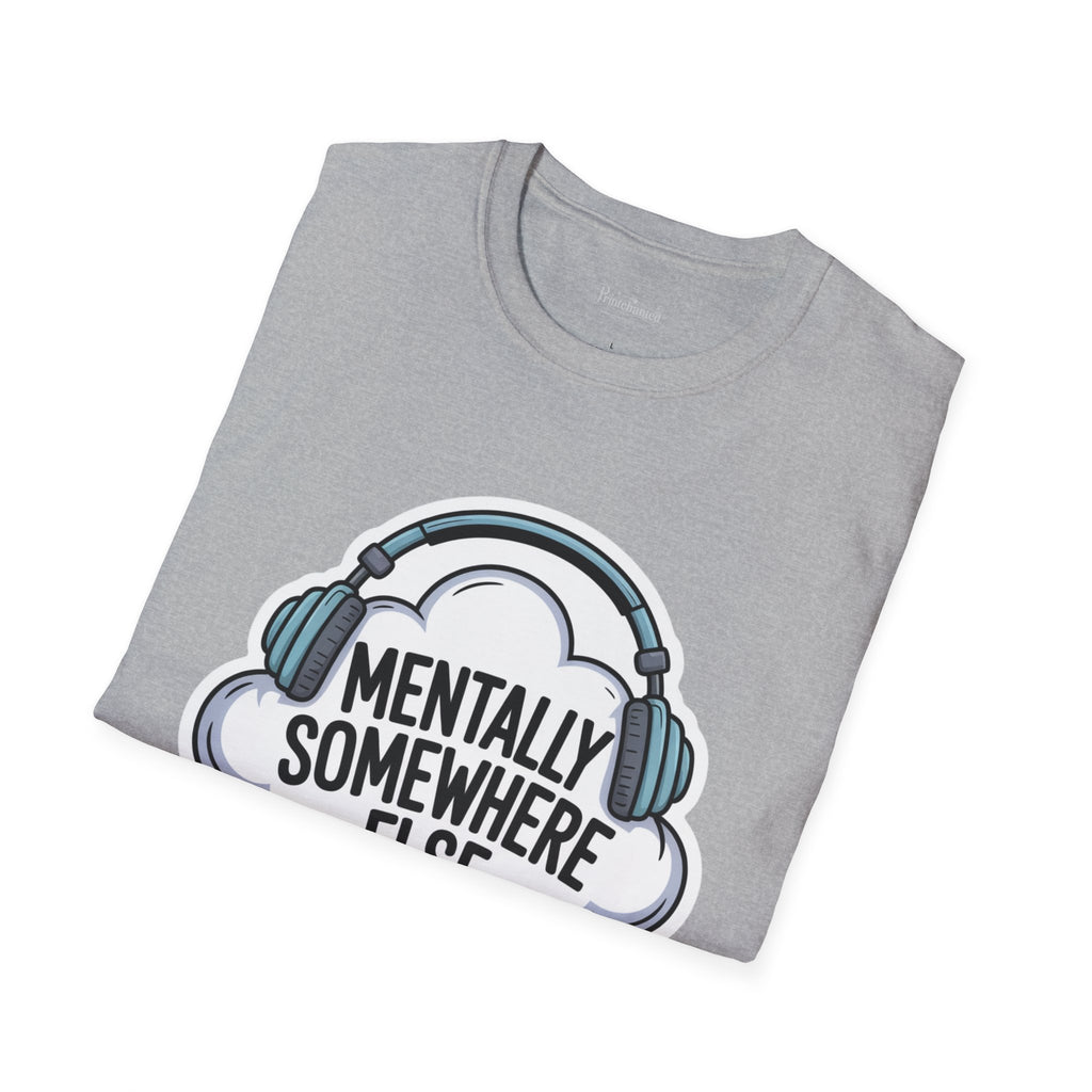 Mental Vacation Unisex T-Shirt, Beach Vibes Tee, Summer Shirt, Relaxing Gift, Casual Wear