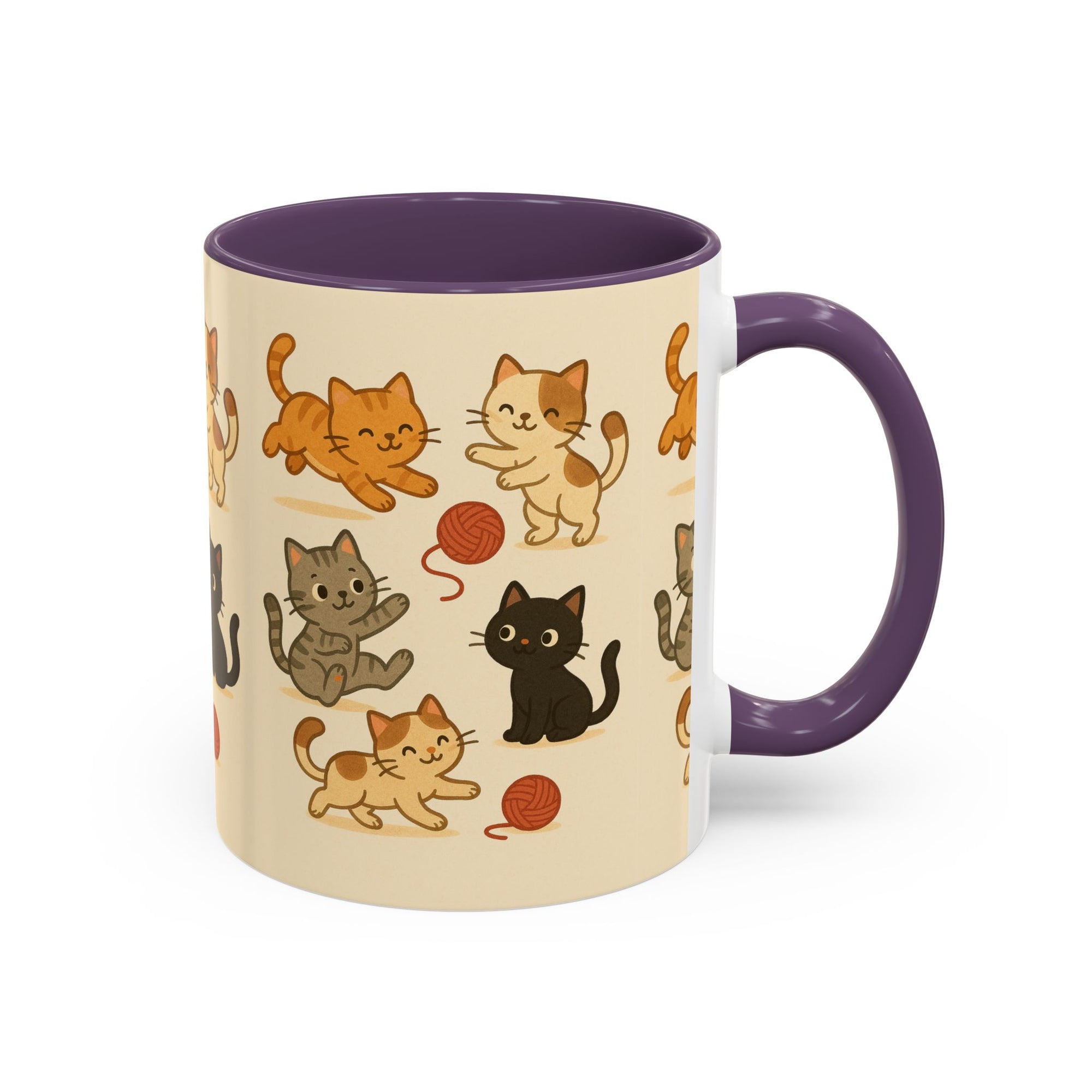 Cute Cat-Themed Coffee Mug for Cat Lovers, Gift for Pet Owners, Cozy Home Decor, Kitten Lover's Cup, Birthday Gift, Holiday Gift