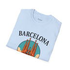 Barcelona Spain Unisex Softstyle T-Shirt | Travel Tee, Souvenir Shirt, Gift for Travelers, Vacation Apparel, Summer Outfit