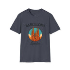 Barcelona Spain Unisex Softstyle T-Shirt | Travel Tee, Souvenir Shirt, Gift for Travelers, Vacation Apparel, Summer Outfit