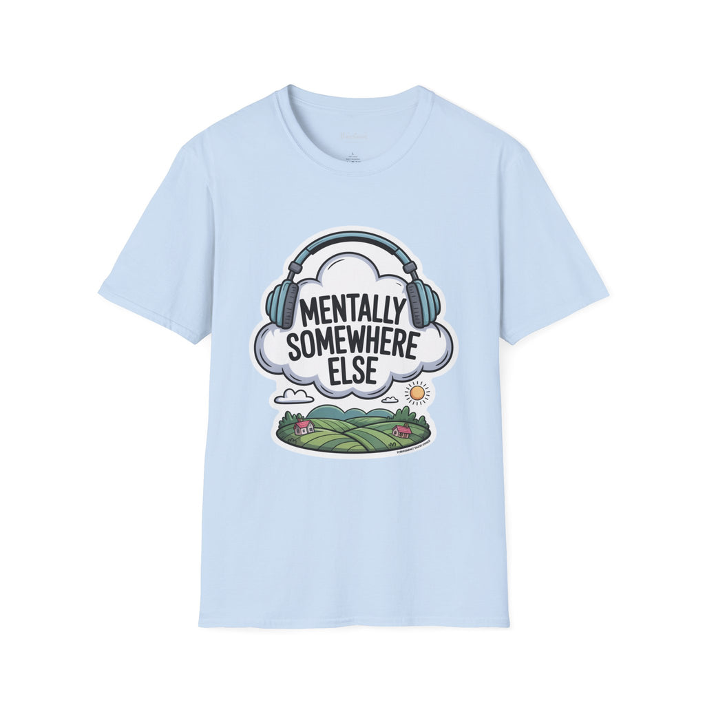 Mental Vacation Unisex T-Shirt, Beach Vibes Tee, Summer Shirt, Relaxing Gift, Casual Wear