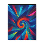 Vibrant Abstract Canvas Art, Colorful Wall Decor, Modern Home Aesthetic, Unique Living Room Art, Great Gift Idea