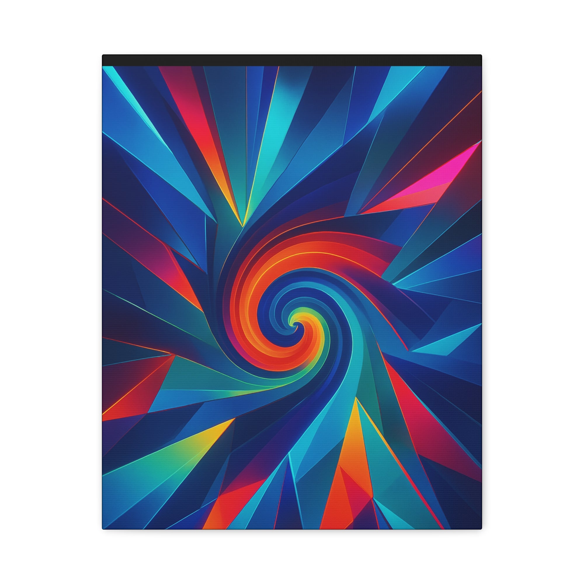 Vibrant Abstract Canvas Art, Colorful Wall Decor, Modern Home Aesthetic, Unique Living Room Art, Great Gift Idea