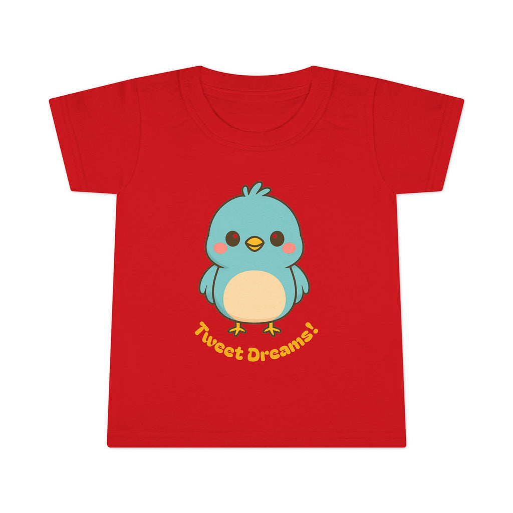Cute Bird Toddler T-Shirt, Adorable Kids Tee, Baby Gift, Toddler Clothing, Fun Playwear, Summer Outfit