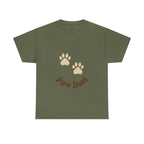 Paw Dad Unisex Tee, Dog Lover Gift Shirt, Men's Cotton T-shirt, Animal Dad Gift Top, Pet Owner Tee for Him