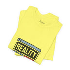 Reality Click Unisex Tee, Funny Graphic Shirt, Casual Wear, Geeky Apparel, Gift for Him/Her, Cool Tee for Everyday Style