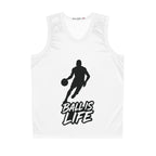 Basketball Jersey - "Ball Is Life" AOP, Sports Apparel, Gift for Hoopers, Athletic Wear, Basketball Fan Gear