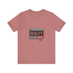 Reality Click Unisex Tee, Funny Graphic Shirt, Casual Wear, Geeky Apparel, Gift for Him/Her, Cool Tee for Everyday Style