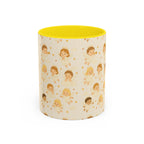 Whimsical Angel Baby Coffee Mug - Perfect Gift for New Parents, Cute Nursery Decor, Baby Shower Favor, Unique Baby Gift, Home Coffee Cup