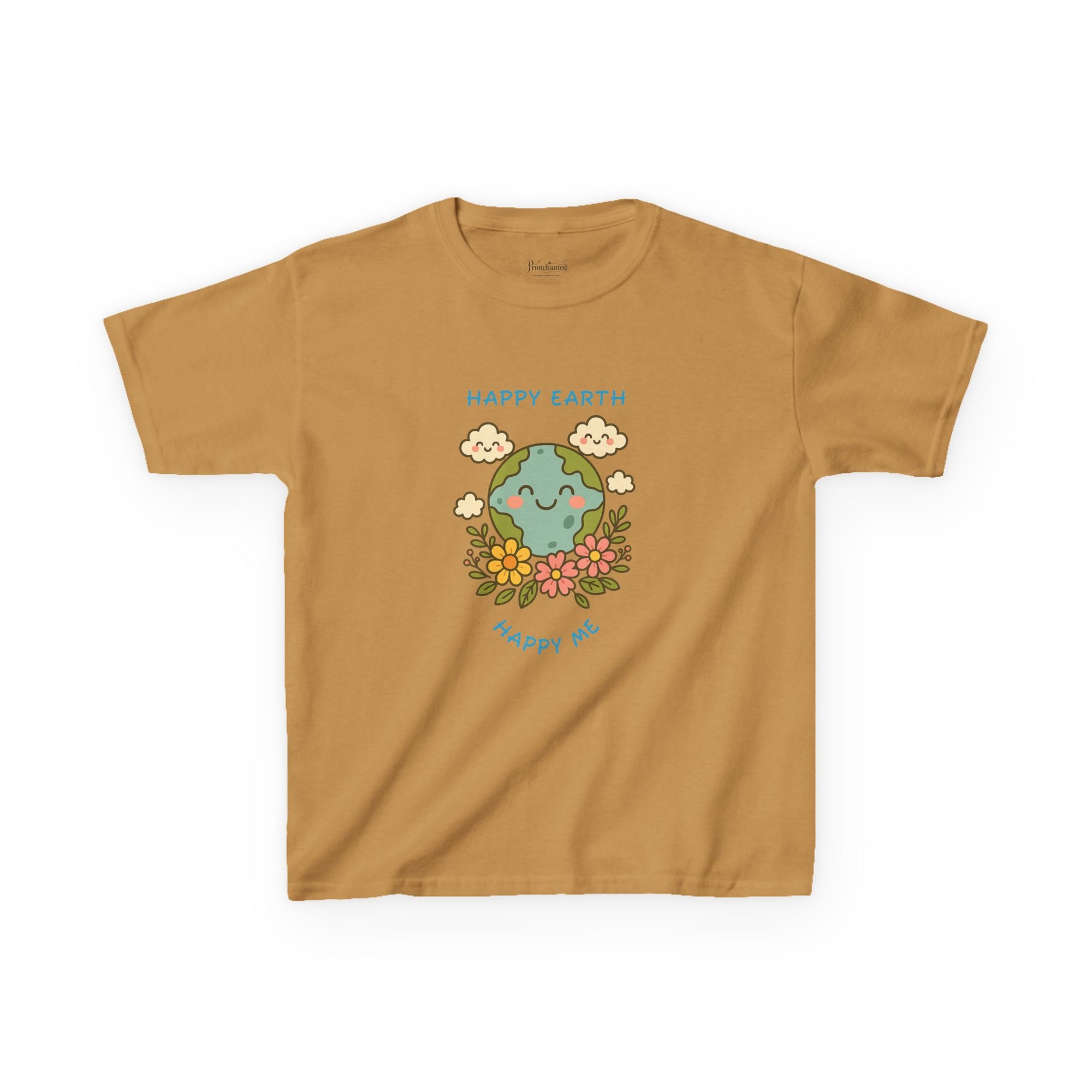 Cute Earth Day Kids Tee, Whimsical Children's T-Shirt, Eco-Friendly Apparel, Floral Children's Wear, Gift for Earth Lovers