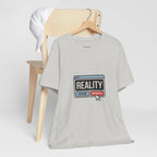 Reality Click Unisex Tee, Funny Graphic Shirt, Casual Wear, Geeky Apparel, Gift for Him/Her, Cool Tee for Everyday Style