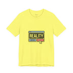 Reality Click Unisex Tee, Funny Graphic Shirt, Casual Wear, Geeky Apparel, Gift for Him/Her, Cool Tee for Everyday Style