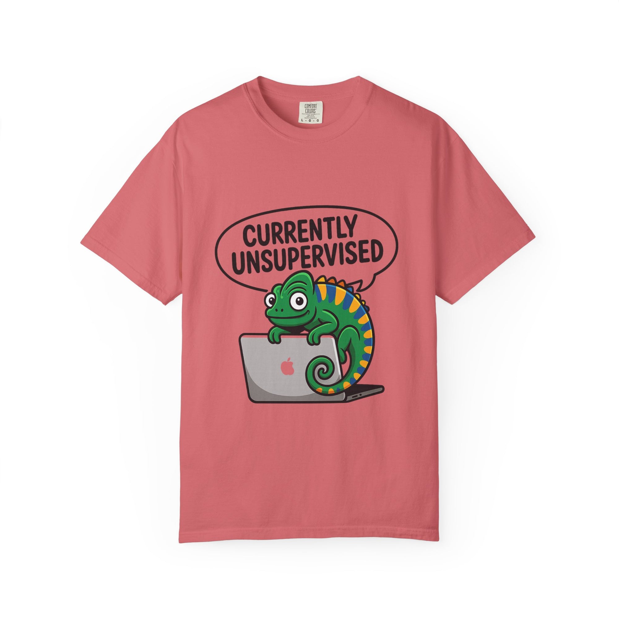 Whimsical Unisex T-Shirt, Currently Unsupervised Shirt, Fun Gift for Teens, Robot Graphic Tee, Casual Everyday Wear