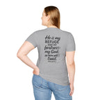 Faith-Inspired Unisex Softstyle T-Shirt, Inspirational Graphic Tee, Christian Apparel, Unique Gift for Believers, Everyday Comfort Wear