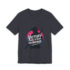 Victory Comes to Those Who Prepare Tee, Motivational T-Shirt, Unisex Graphic Tee, Inspirational Casual Wear, Gift for Gamers and Coaches
