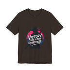 Victory Comes to Those Who Prepare Tee, Motivational T-Shirt, Unisex Graphic Tee, Inspirational Casual Wear, Gift for Gamers and Coaches