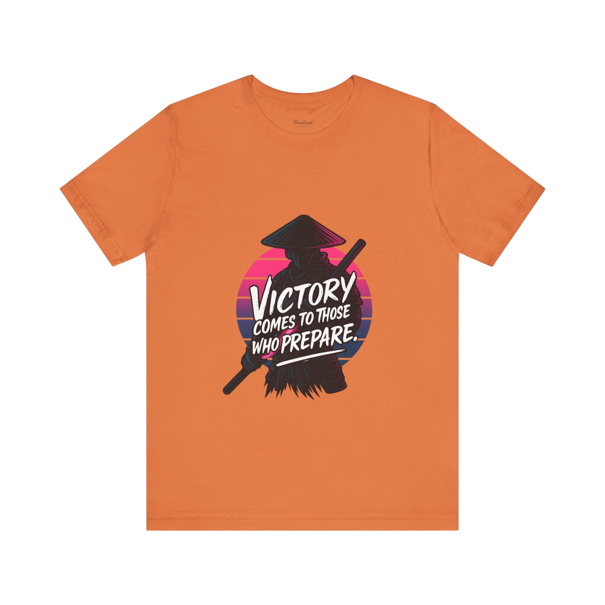Victory Comes to Those Who Prepare Tee, Motivational T-Shirt, Unisex Graphic Tee, Inspirational Casual Wear, Gift for Gamers and Coaches