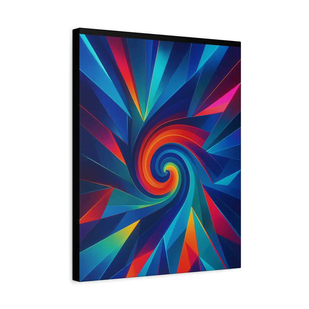 Vibrant Abstract Canvas Art, Colorful Wall Decor, Modern Home Aesthetic, Unique Living Room Art, Great Gift Idea