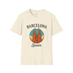 Barcelona Spain Unisex Softstyle T-Shirt | Travel Tee, Souvenir Shirt, Gift for Travelers, Vacation Apparel, Summer Outfit