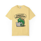 Whimsical Unisex T-Shirt, Currently Unsupervised Shirt, Fun Gift for Teens, Robot Graphic Tee, Casual Everyday Wear