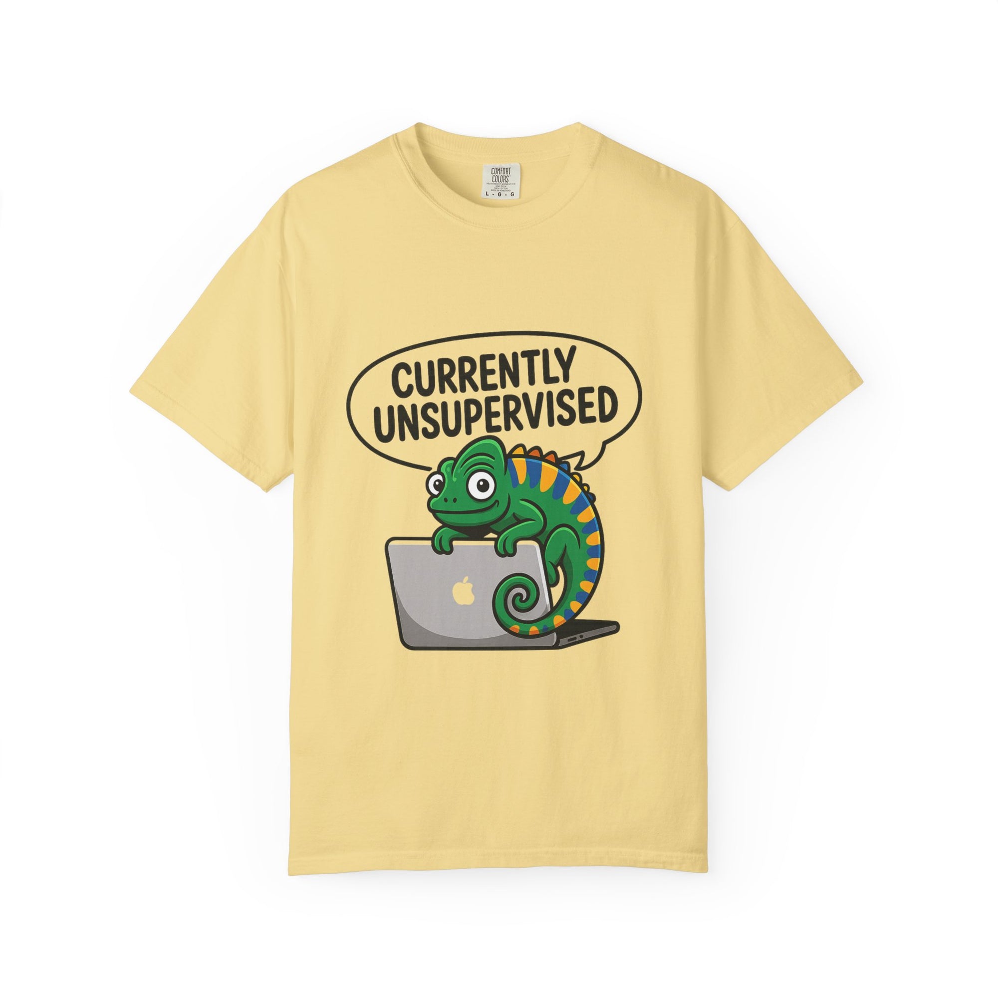 Whimsical Unisex T-Shirt, Currently Unsupervised Shirt, Fun Gift for Teens, Robot Graphic Tee, Casual Everyday Wear