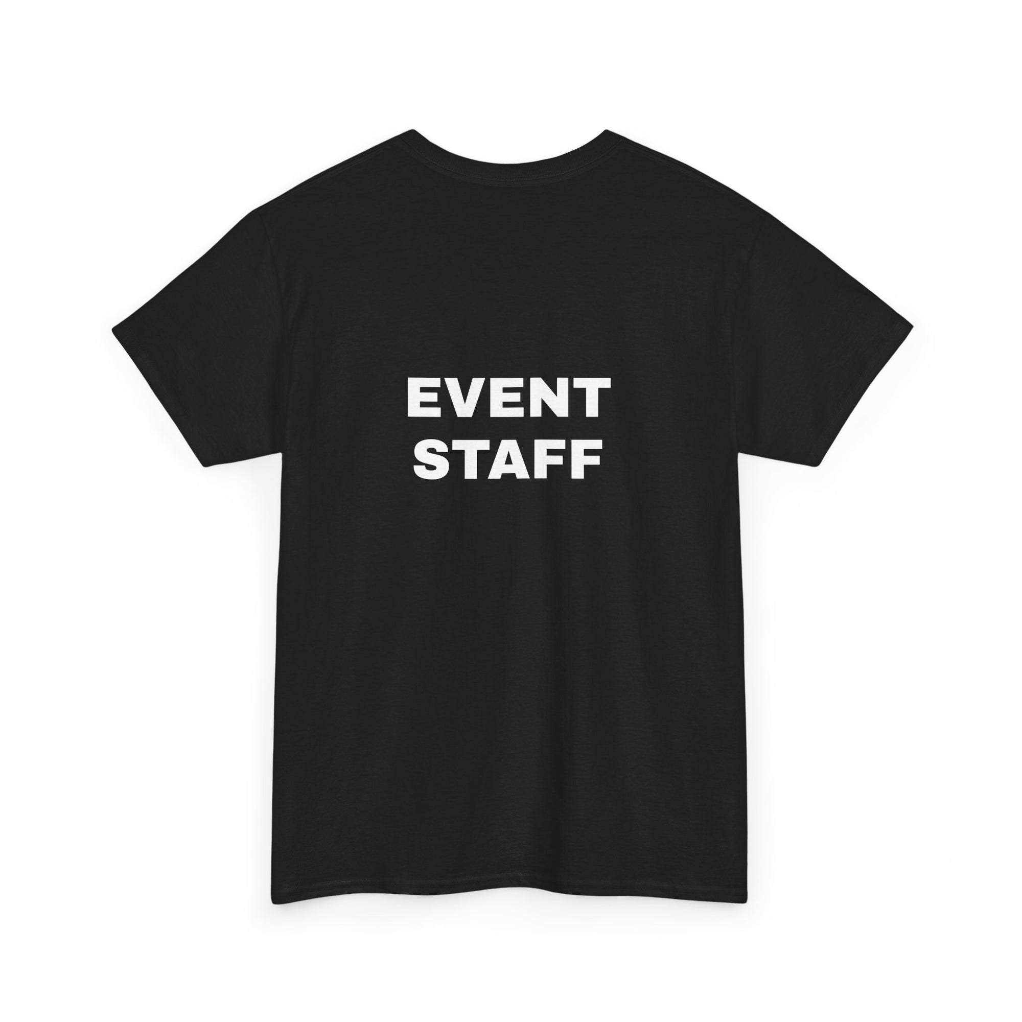 Event Staff Unisex Heavy Cotton Tee - Perfect for Teamwork, Volunteer Events, Festivals, Concerts, Custom Uniforms
