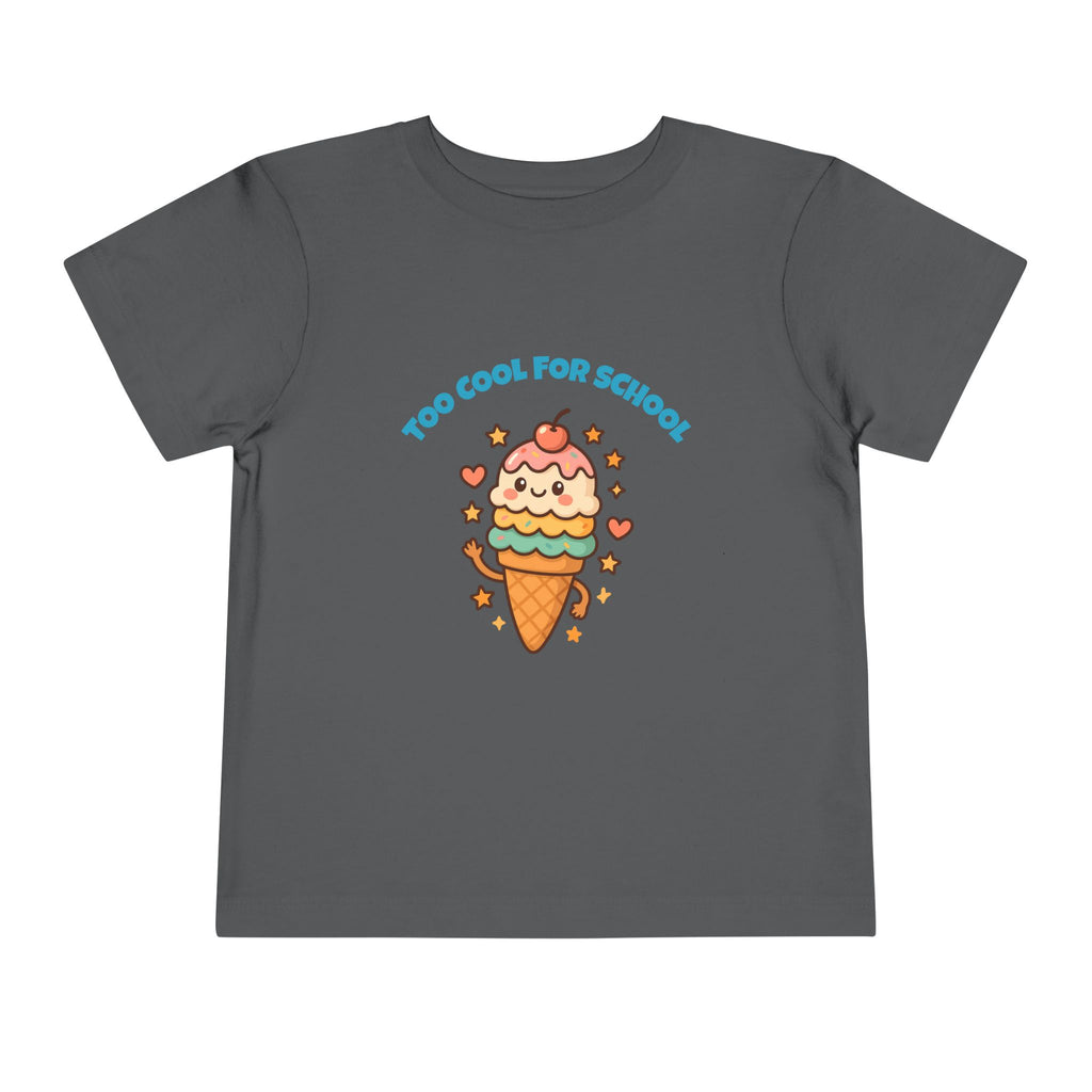 Cute Ice Cream Toddler Tee, Kids Summer Shirt, Birthday Gift, Playdate Outfit, Fun Cartoon T-Shirt, Sweet Toddler Clothing
