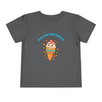 Cute Ice Cream Toddler Tee, Kids Summer Shirt, Birthday Gift, Playdate Outfit, Fun Cartoon T-Shirt, Sweet Toddler Clothing