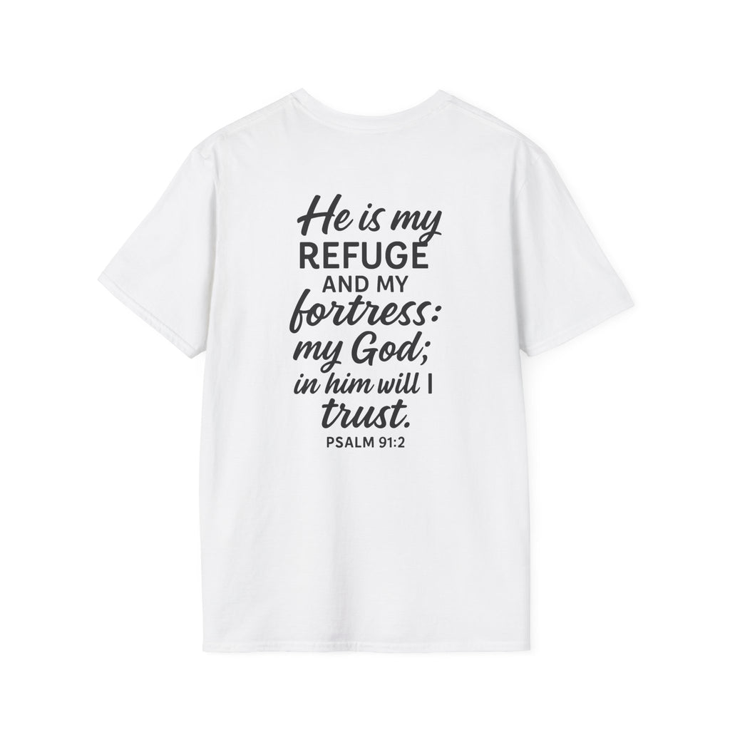 Faith-Inspired Unisex Softstyle T-Shirt, Inspirational Graphic Tee, Christian Apparel, Unique Gift for Believers, Everyday Comfort Wear