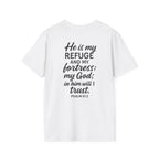 Faith-Inspired Unisex Softstyle T-Shirt, Inspirational Graphic Tee, Christian Apparel, Unique Gift for Believers, Everyday Comfort Wear