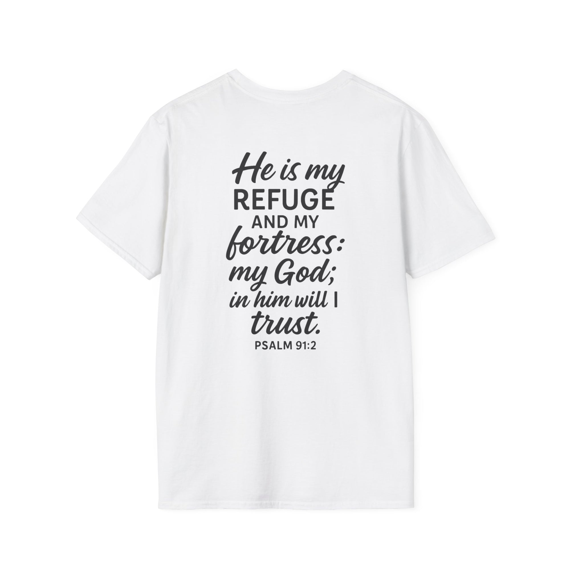 Faith-Inspired Unisex Softstyle T-Shirt, Inspirational Graphic Tee, Christian Apparel, Unique Gift for Believers, Everyday Comfort Wear