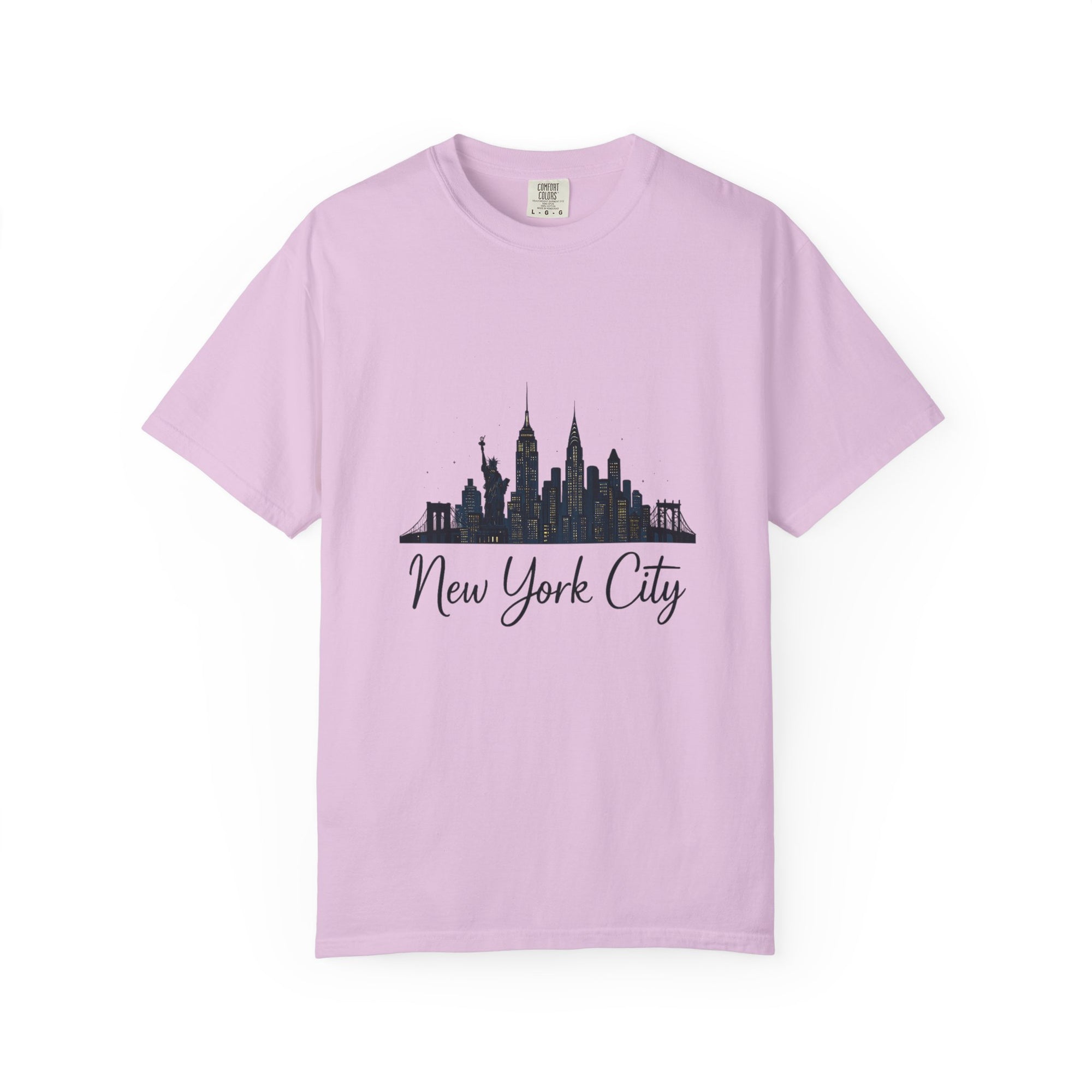 New York City Skyline Unisex T-Shirt, Casual City Tee, NYC Souvenir Shirt, Travel Gift, Urban Fashion Top