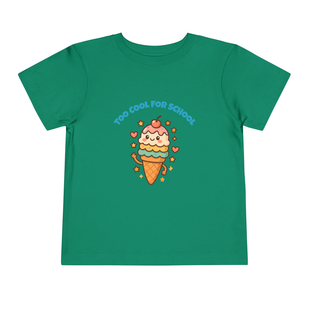 Cute Ice Cream Toddler Tee, Kids Summer Shirt, Birthday Gift, Playdate Outfit, Fun Cartoon T-Shirt, Sweet Toddler Clothing