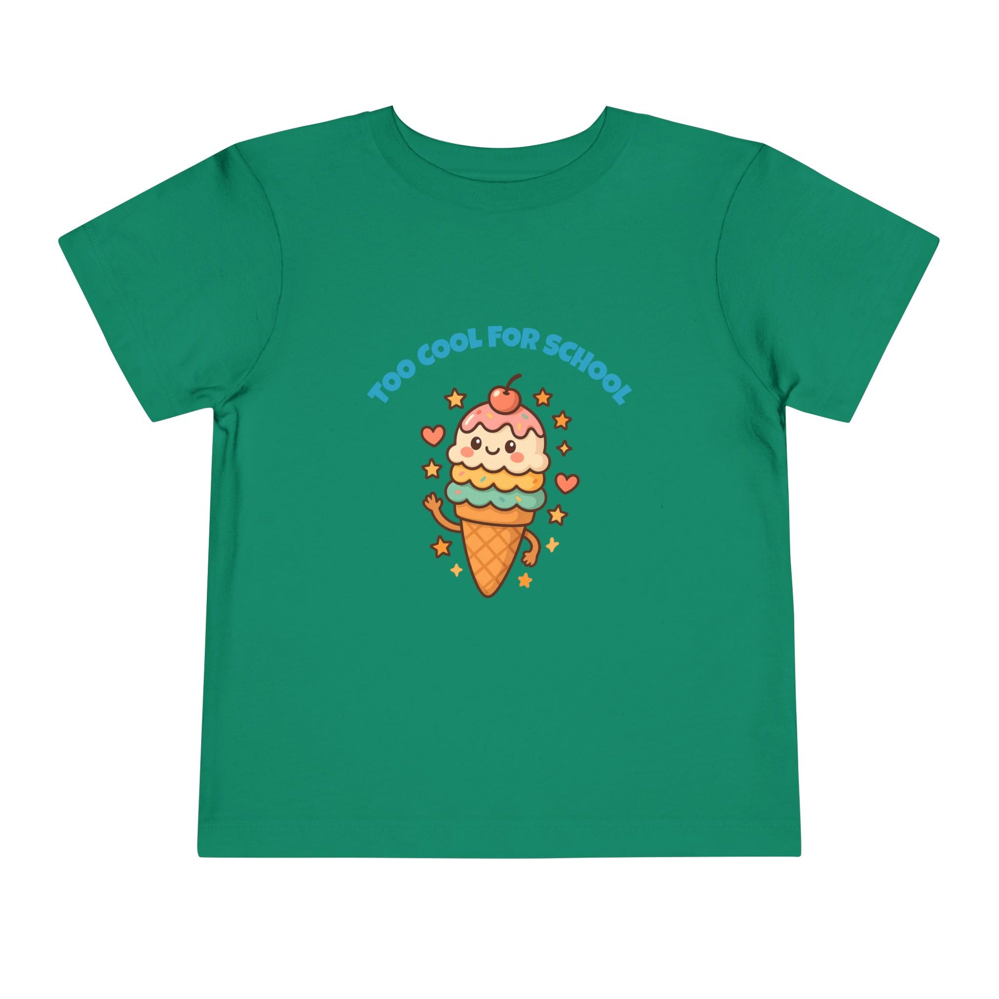 Cute Ice Cream Toddler Tee, Kids Summer Shirt, Birthday Gift, Playdate Outfit, Fun Cartoon T-Shirt, Sweet Toddler Clothing