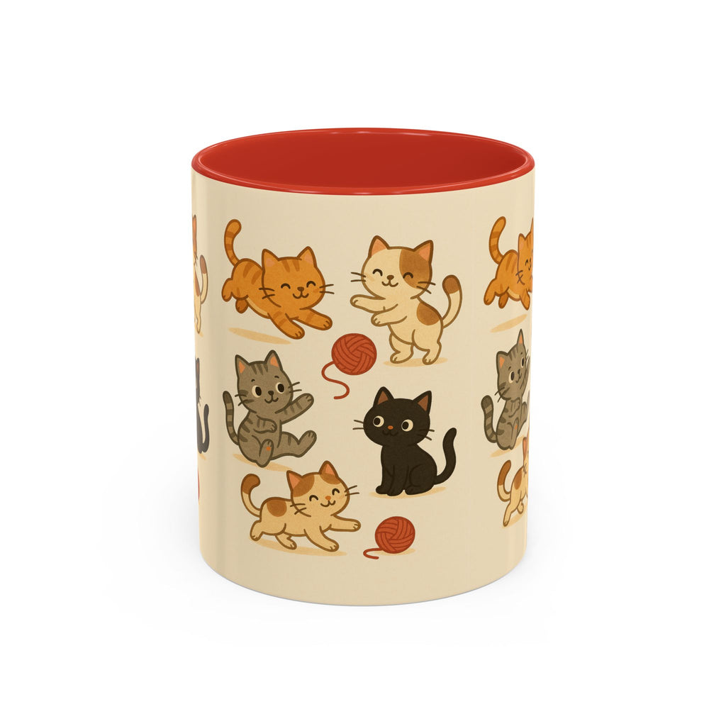 Cute Cat-Themed Coffee Mug for Cat Lovers, Gift for Pet Owners, Cozy Home Decor, Kitten Lover's Cup, Birthday Gift, Holiday Gift