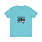 Reality Click Unisex Tee, Funny Graphic Shirt, Casual Wear, Geeky Apparel, Gift for Him/Her, Cool Tee for Everyday Style