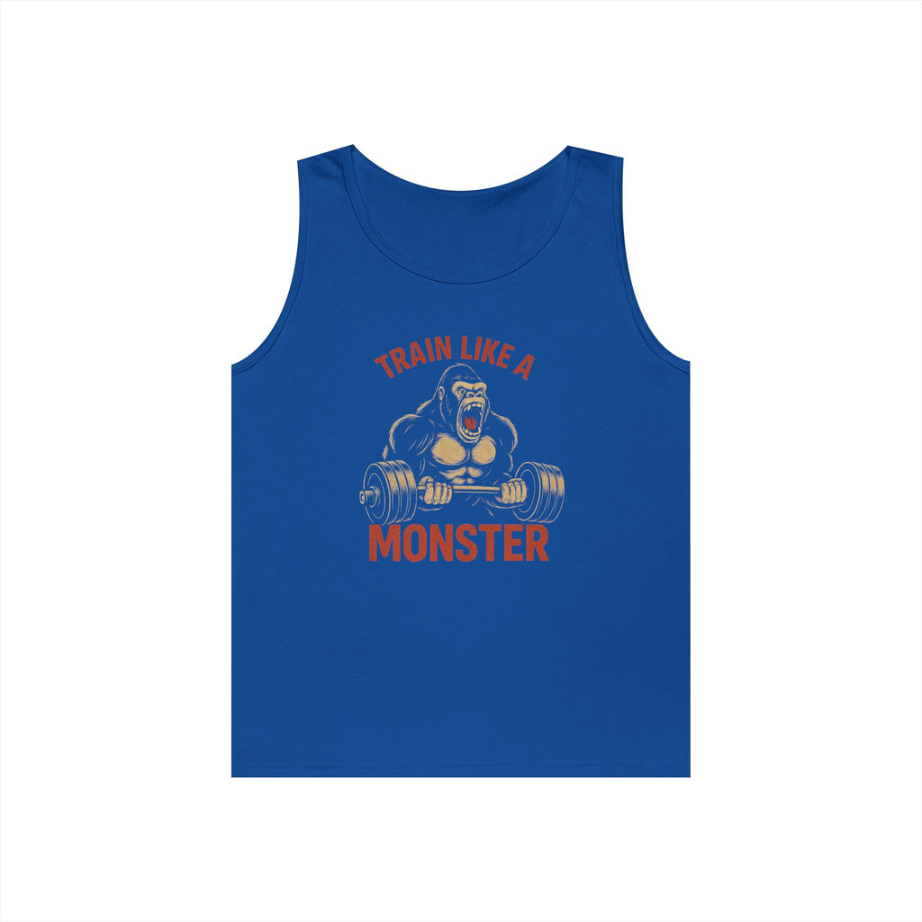 Weightlifting Monster Tank Top for Gym Lovers, Fitness Apparel, Workout Gear, Muscle Motivational Tee, Gym Gift