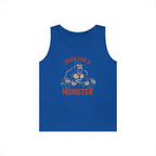Weightlifting Monster Tank Top for Gym Lovers, Fitness Apparel, Workout Gear, Muscle Motivational Tee, Gym Gift