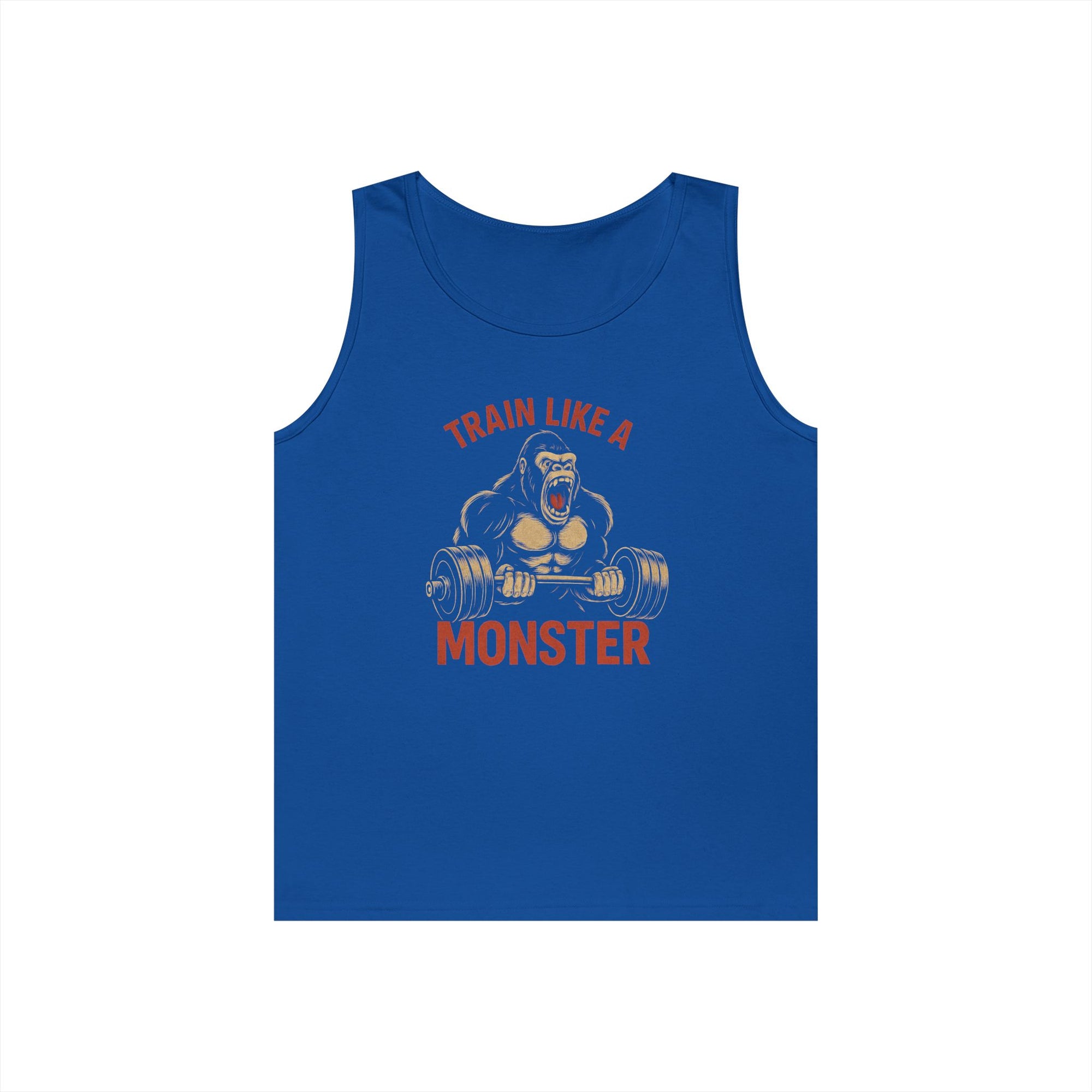 Weightlifting Monster Tank Top for Gym Lovers, Fitness Apparel, Workout Gear, Muscle Motivational Tee, Gym Gift