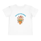 Cute Ice Cream Toddler Tee, Kids Summer Shirt, Birthday Gift, Playdate Outfit, Fun Cartoon T-Shirt, Sweet Toddler Clothing