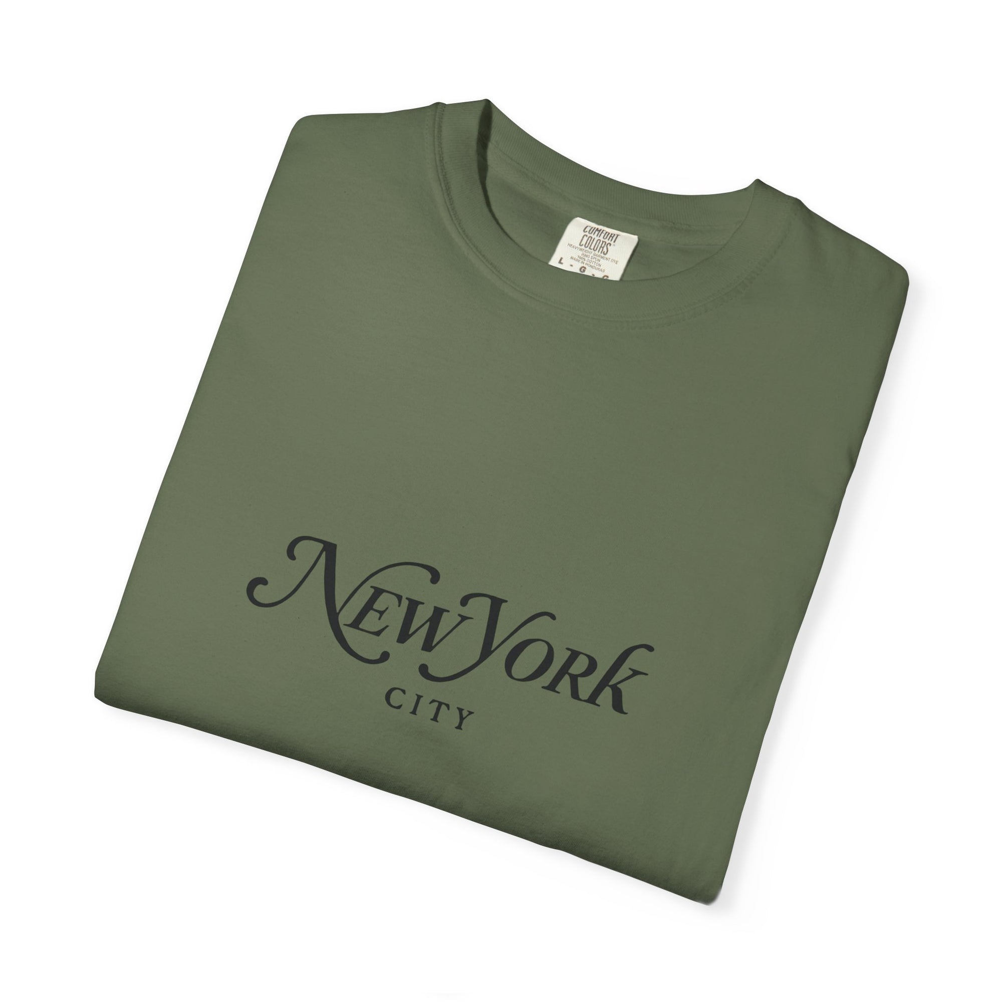 New York City Garment-Dyed Unisex T-Shirt, Trendy NYC Tee, Casual Summer Wear, Gift for Travelers, Urban Fashion