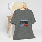 Reality Click Unisex Tee, Funny Graphic Shirt, Casual Wear, Geeky Apparel, Gift for Him/Her, Cool Tee for Everyday Style
