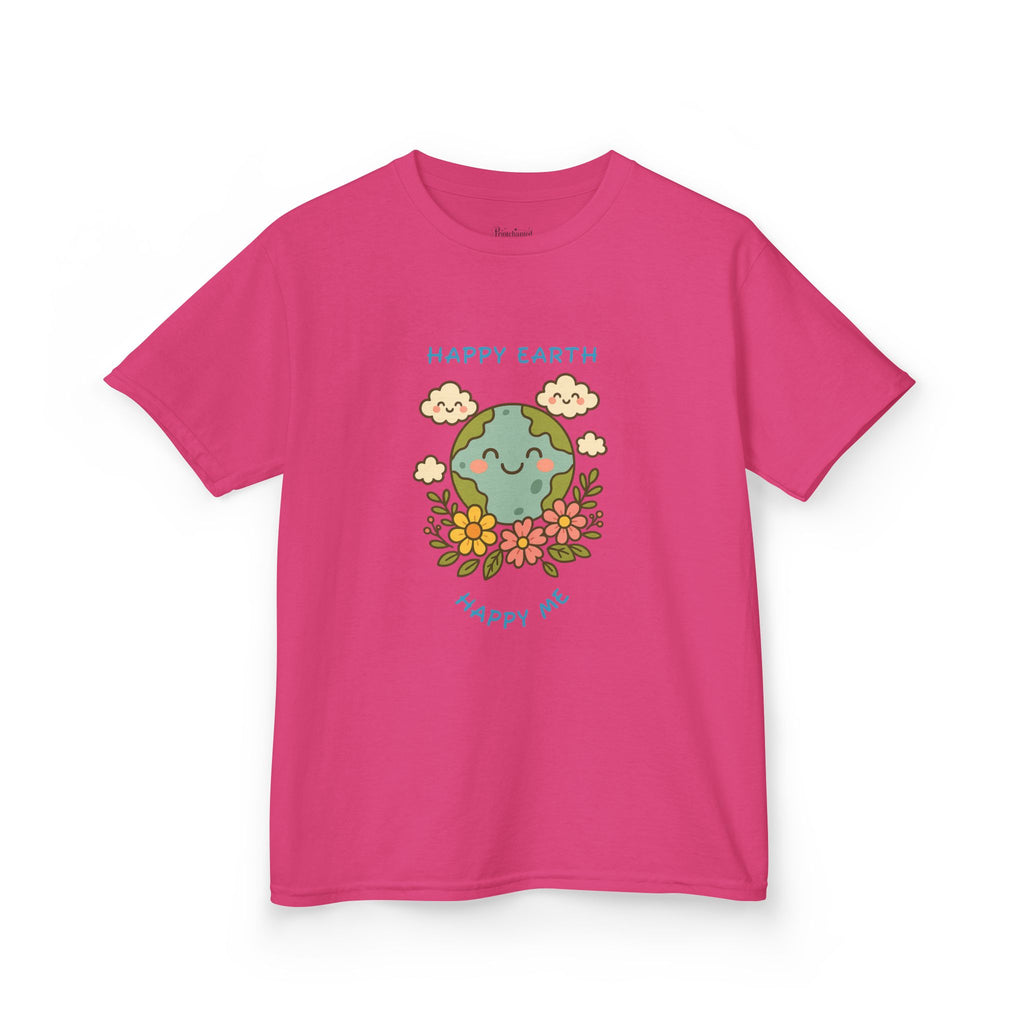 Cute Earth Day Kids Tee, Whimsical Children's T-Shirt, Eco-Friendly Apparel, Floral Children's Wear, Gift for Earth Lovers
