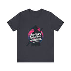 Victory Comes to Those Who Prepare Tee, Motivational T-Shirt, Unisex Graphic Tee, Inspirational Casual Wear, Gift for Gamers and Coaches