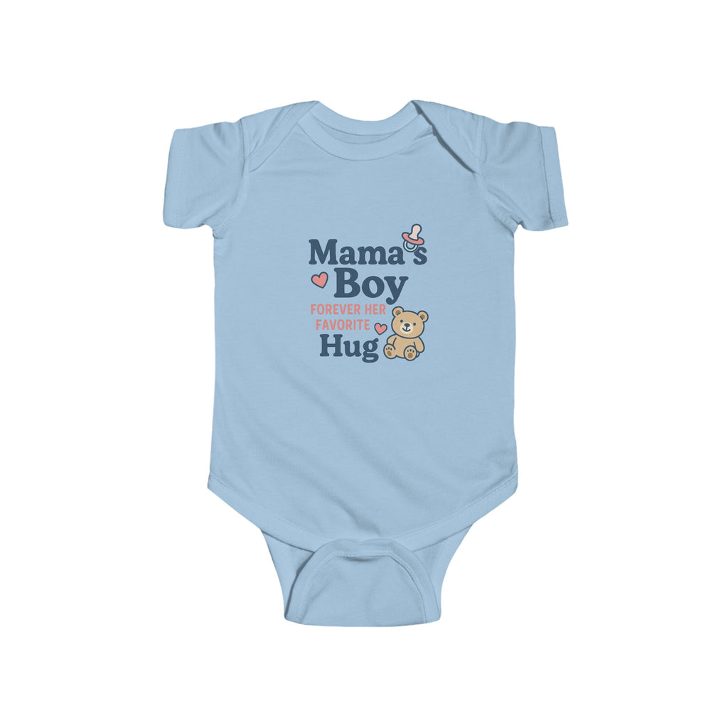 Mama's Boy Infant Bodysuit – Adorable Baby Gift, Cute Baby Clothes, Newborn Outfit, Baby Shower Gift, Personalized Baby Apparel