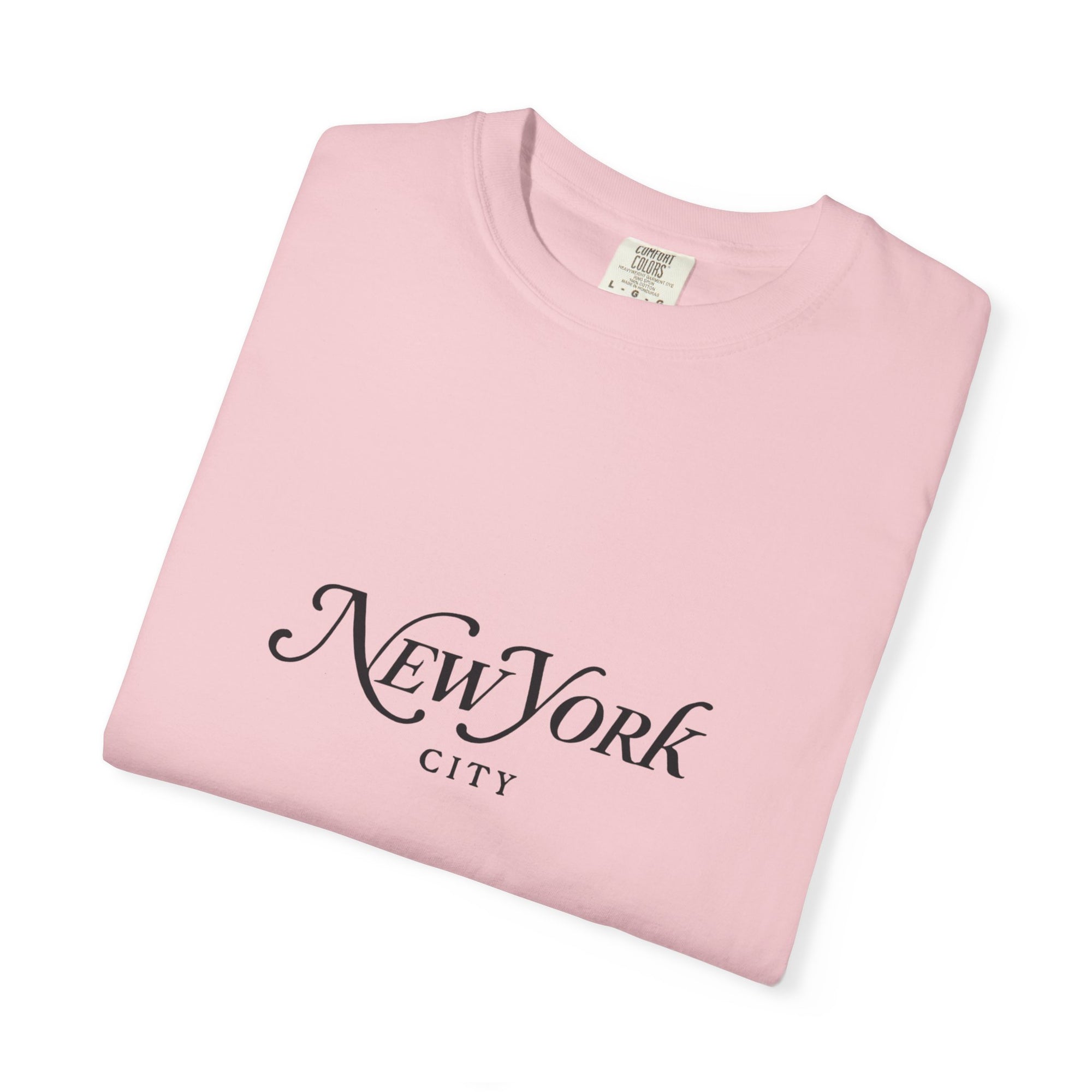 New York City Garment-Dyed Unisex T-Shirt, Trendy NYC Tee, Casual Summer Wear, Gift for Travelers, Urban Fashion
